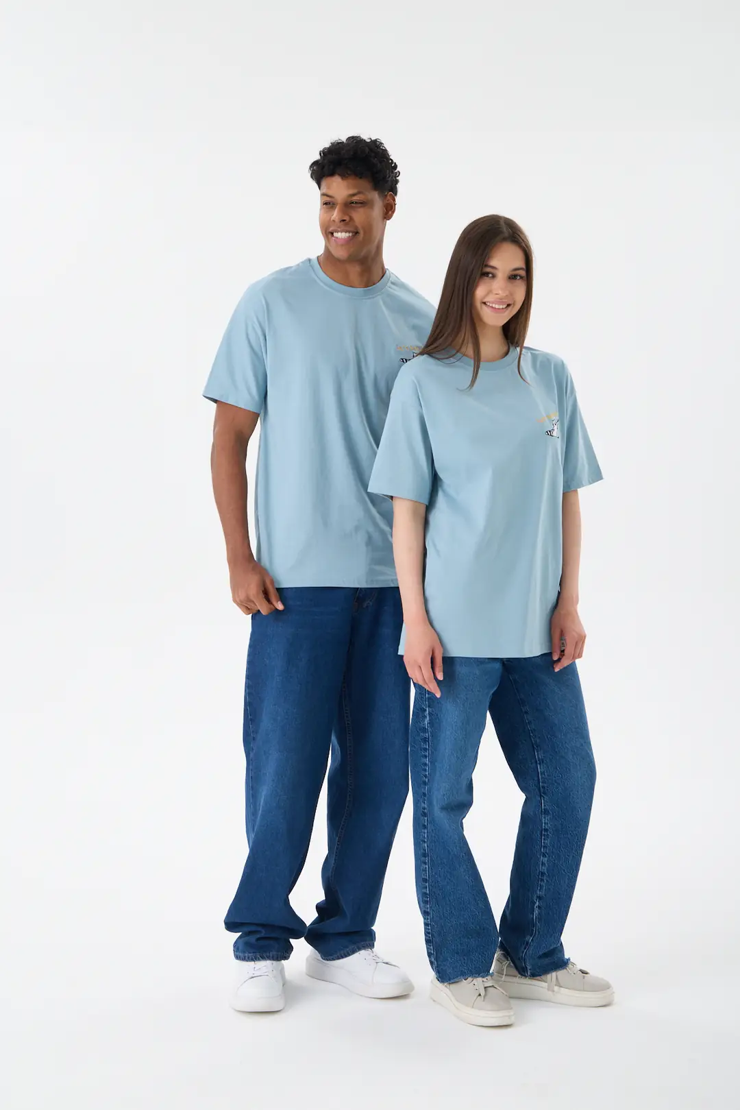 Rakun - Unisex Rahat Kalıp Tişört 2