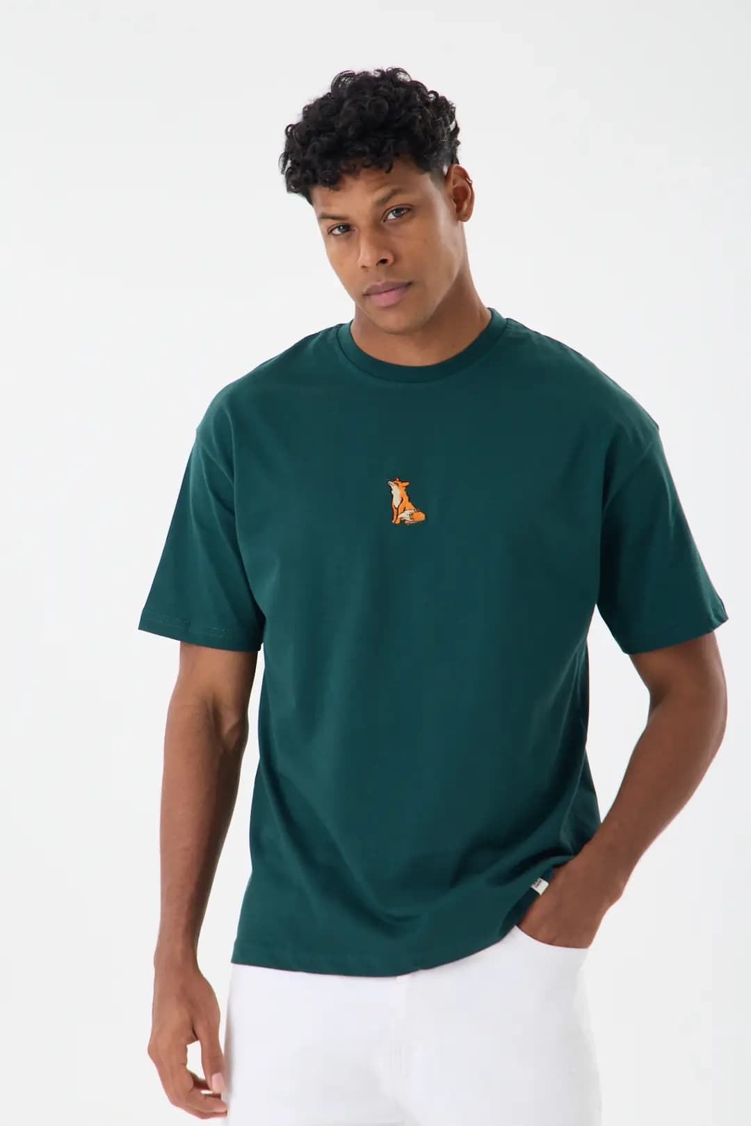 Tilki - Unisex Rahat Kalıp Tişört 4