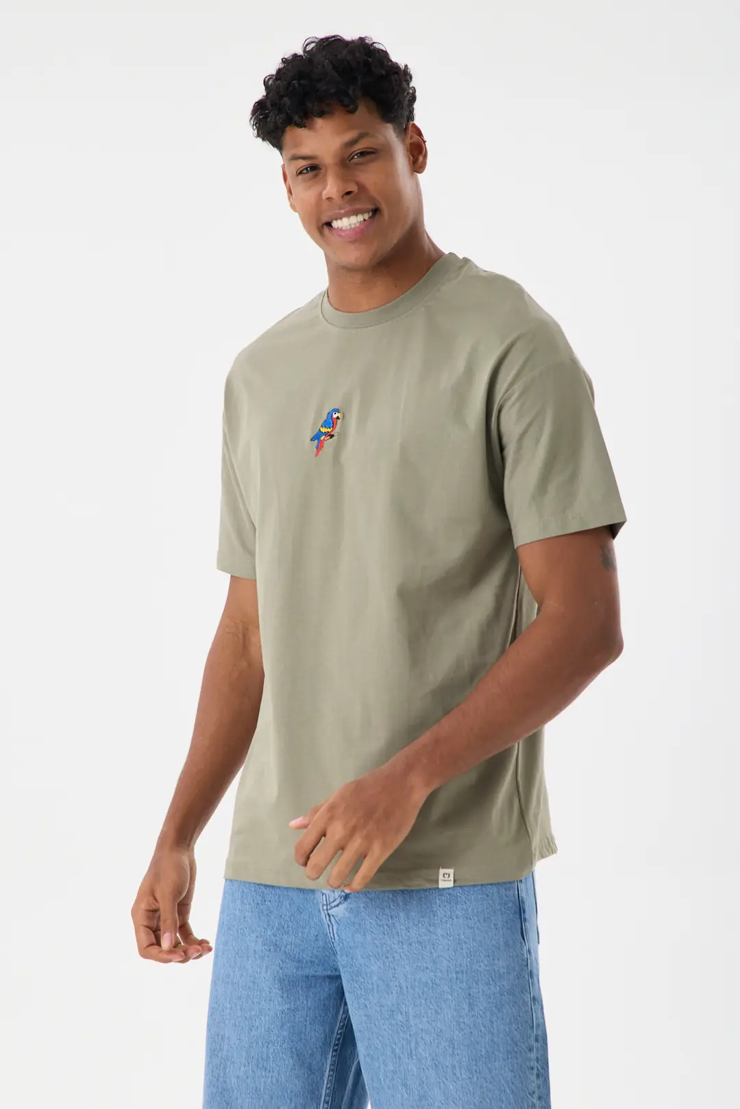 Papağan - Unisex Rahat Kalıp Tişört 3