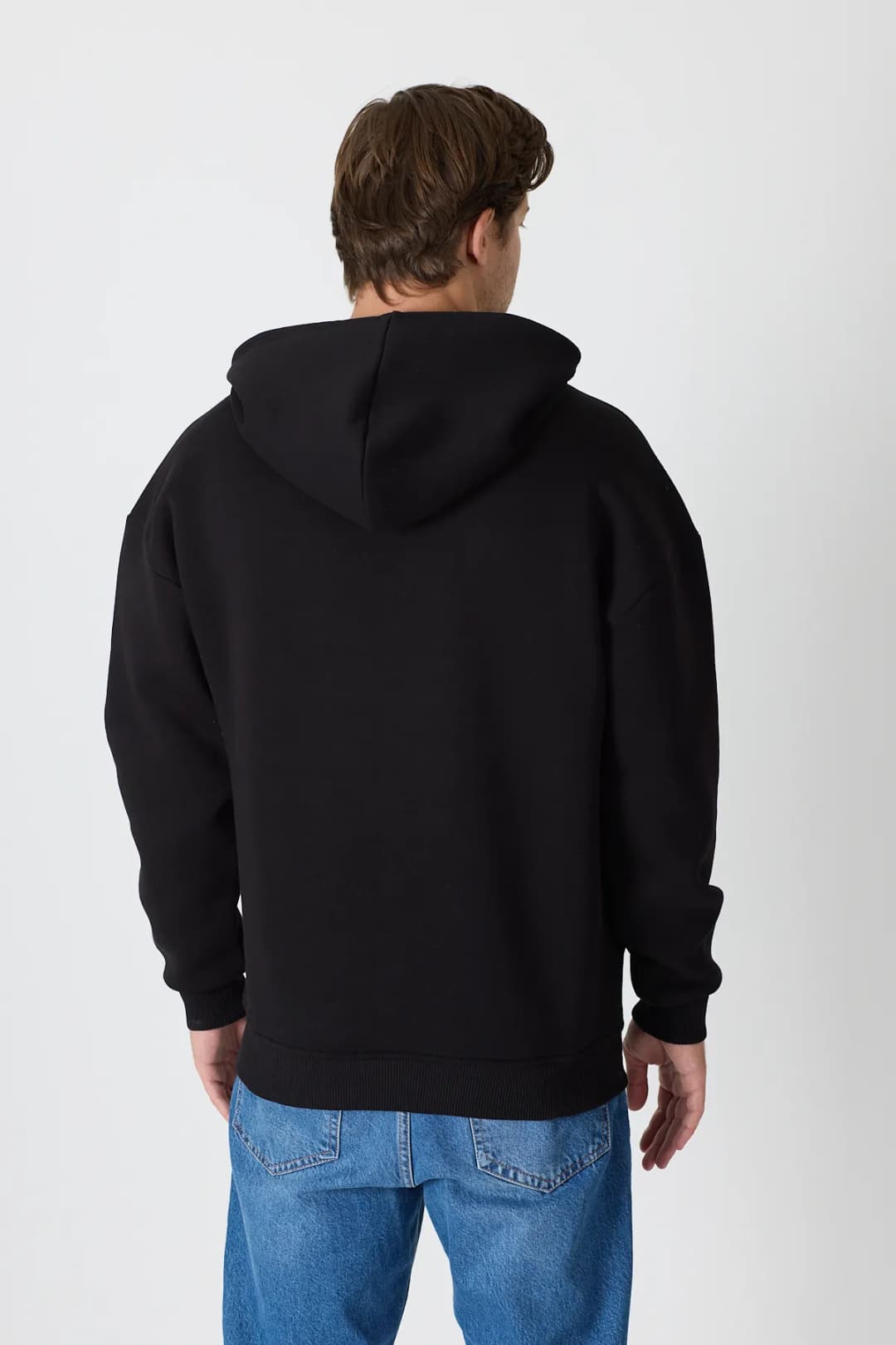 Unisex Oversize Hoodie - Siyah 3