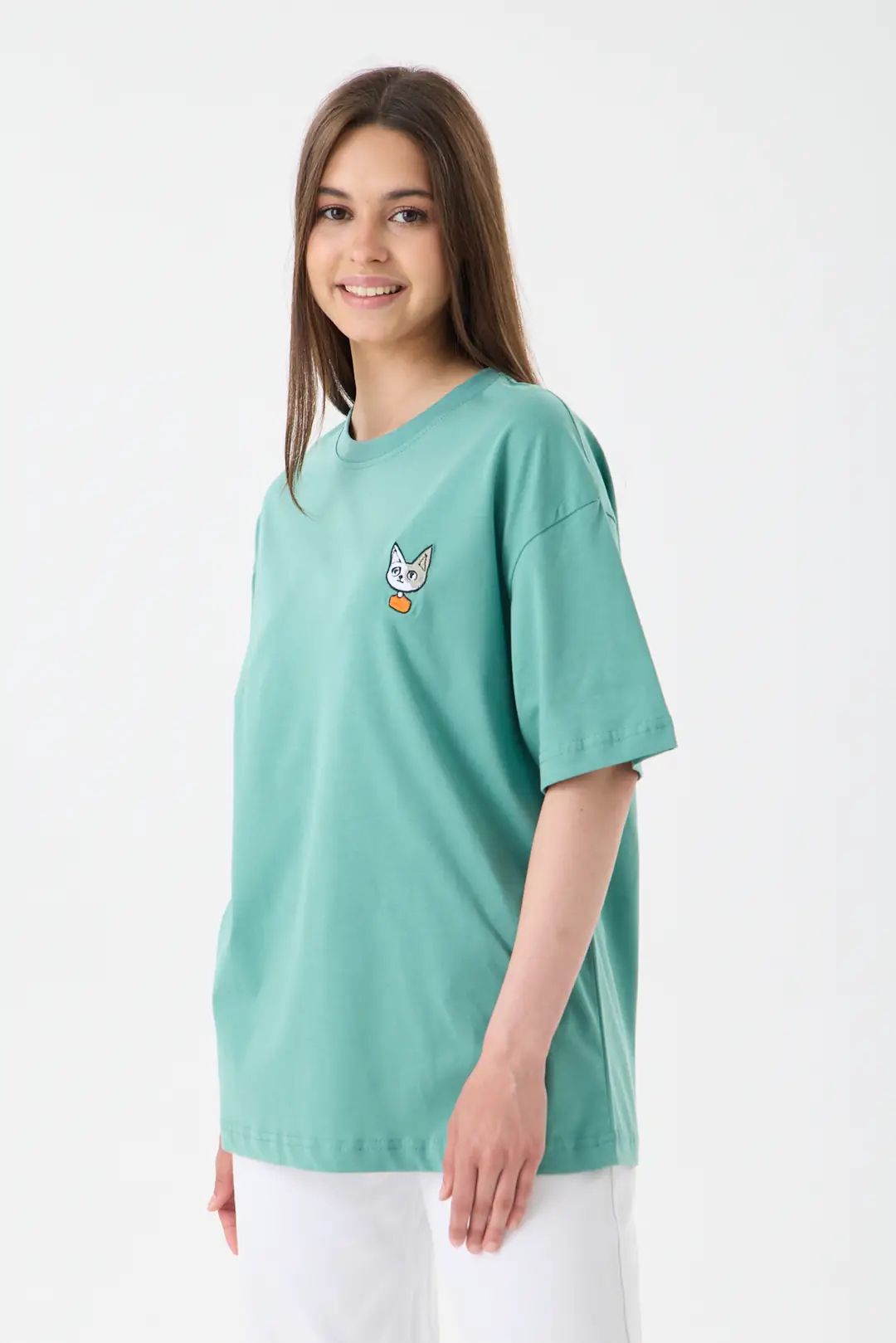 Nopcat - Unisex Rahat Kalıp Tişört 5
