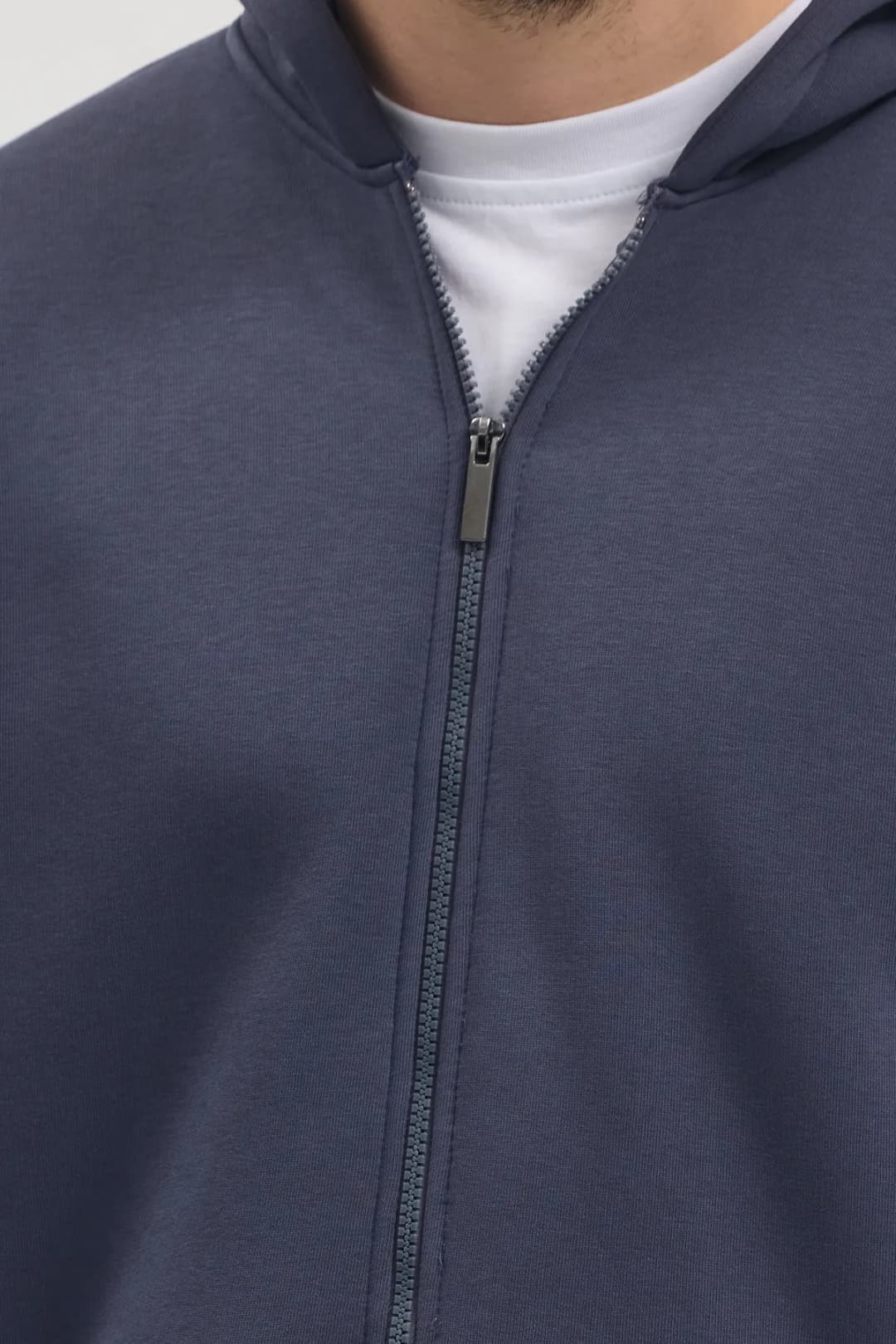 Unisex Oversize Kapşonlu - Füme 2