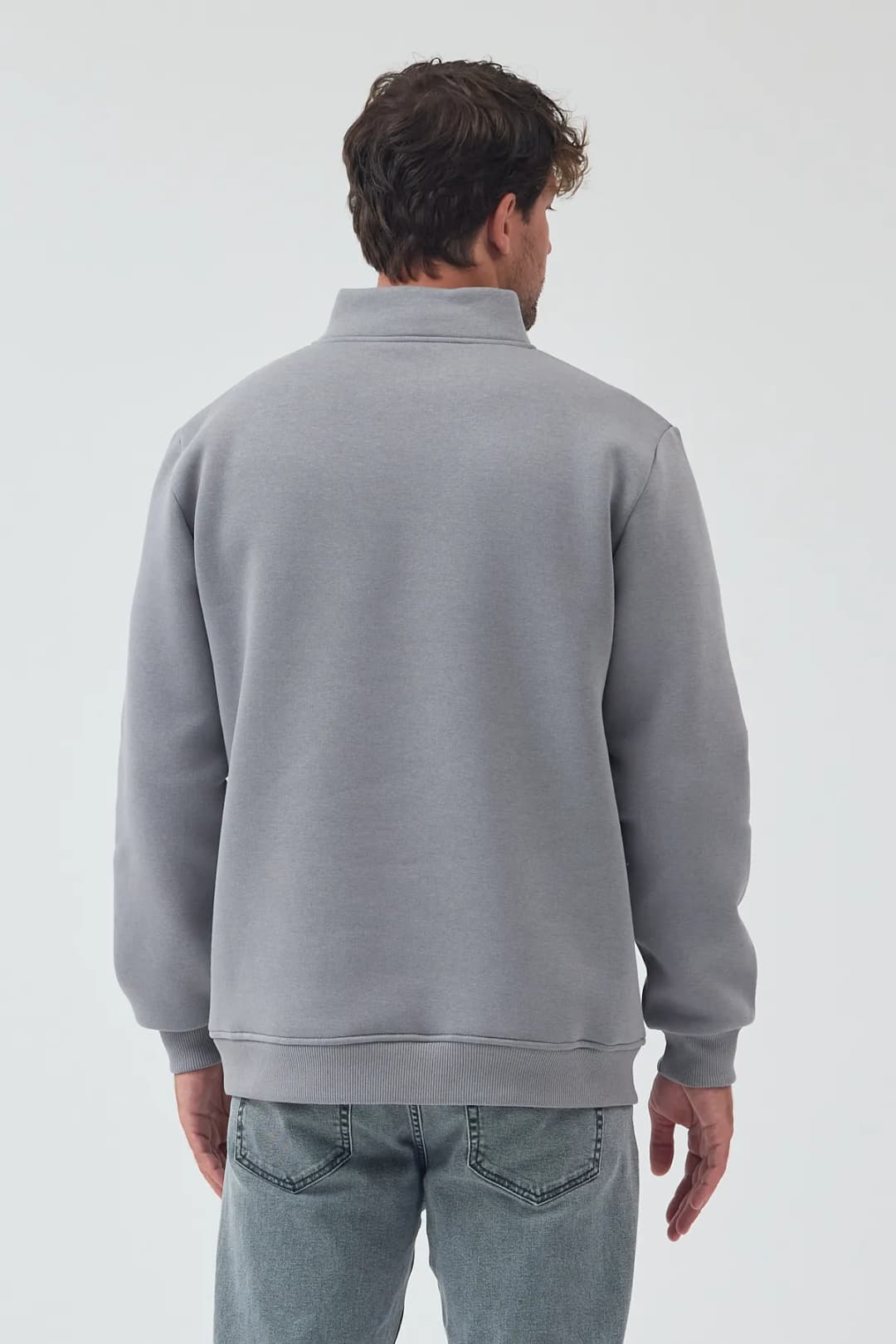 Yarım Fermuar Sweatshirt 4