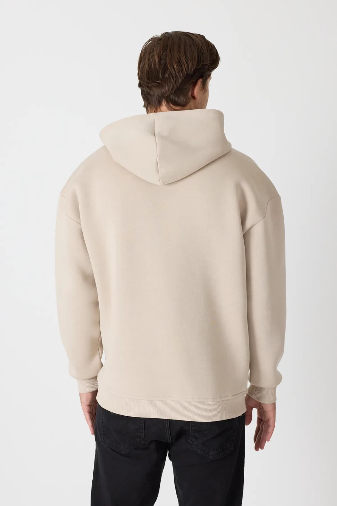 Suşi - Unisex Oversize Hoodie - Taş Rengi 3